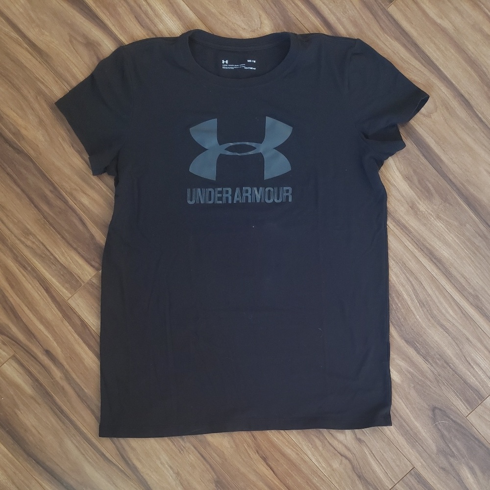 Under armour black crew neck tee